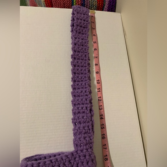 Crossbody Bag handmade crocheted - Picture 11 of 13